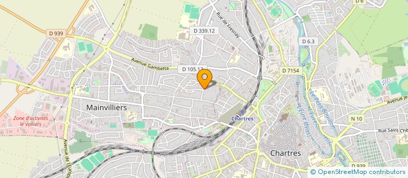 localisation de l'entreprise SCI LANREAU à AMILLY