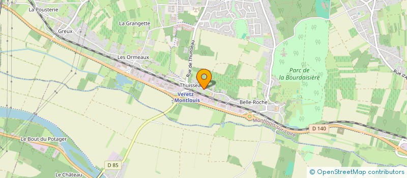 localisation de l'entreprise SCI LANSARD ET FILS à MONTLOUIS-SUR-LOIRE