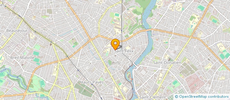 localisation de l'entreprise SCI LANSERIA à NANTES