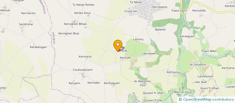localisation de l'entreprise SCI LANSONNEUR  PLOUGUIN