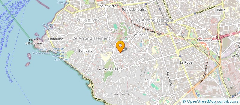 localisation de l'entreprise SCI LANTAGNAC 2 à MARSEILLE