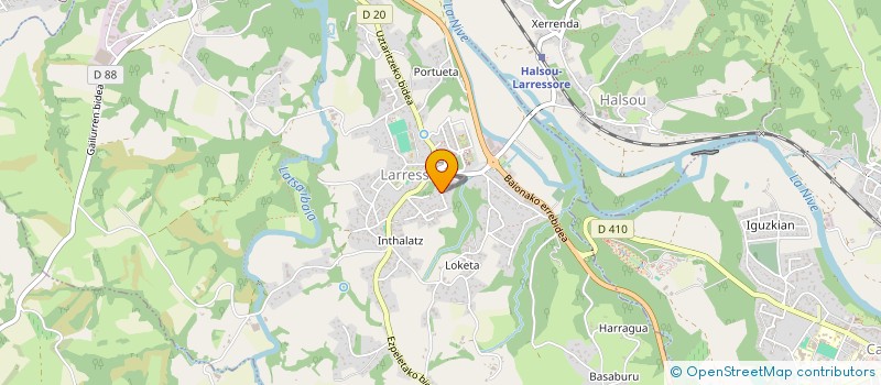 localisation de l'entreprise SCI LANTEGI  LARRESSORE