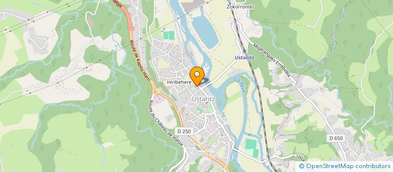 localisation de l'entreprise SCI LANTEGIA  LARRESSORE