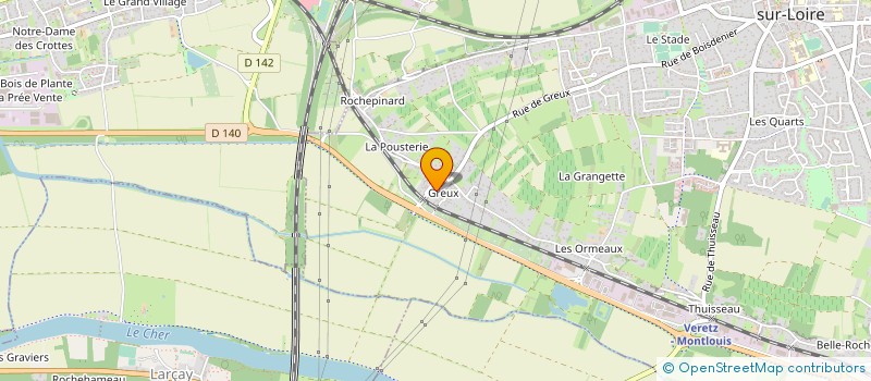 localisation de l'entreprise SCI LANTENNE BIS à MONTLOUIS-SUR-LOIRE