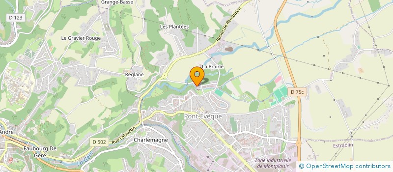 localisation de l'entreprise SCI LANTERNIER - BARATON  SEPTEME