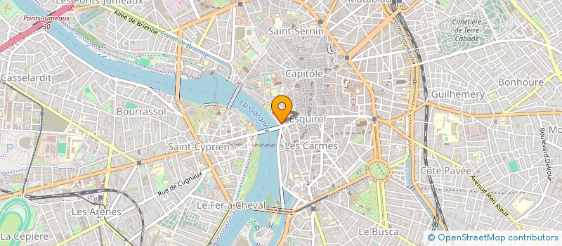localisation de l'entreprise SCI LANTERNIERES à TOULOUSE