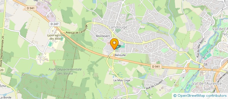 localisation de l'entreprise SCI LANTHEAUME à LIMOGES