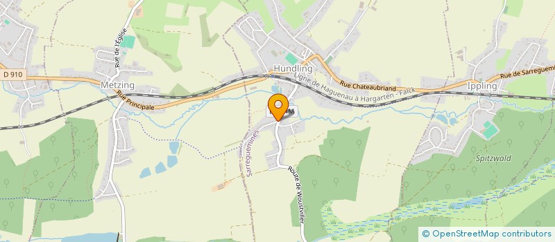 localisation de l'entreprise SCI LANTIERI-MULLER  NOUSSEVILLER-SAINT-NABOR