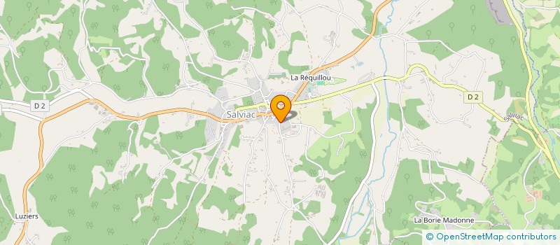 localisation de l'entreprise SCI LANTIS  DEGAGNAC