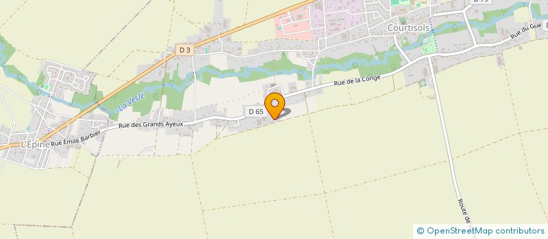 localisation de l'entreprise SCI LANTZ  COURTISOLS