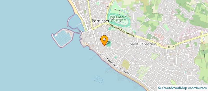 localisation de l'entreprise SCI LANVIAU SUD VENDEE à PORNICHET