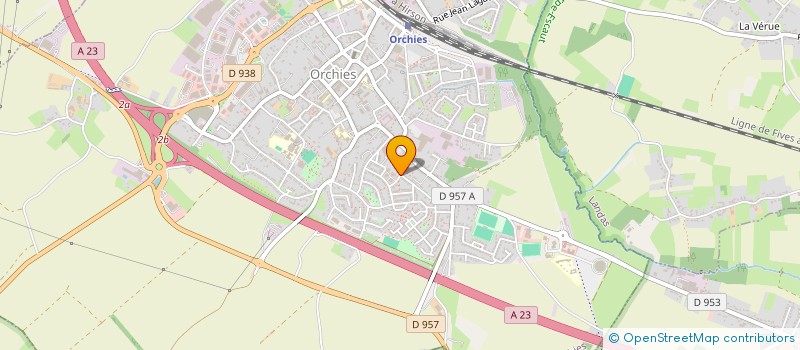 localisation de l'entreprise SCI LANY  AIX-EN-PEVELE