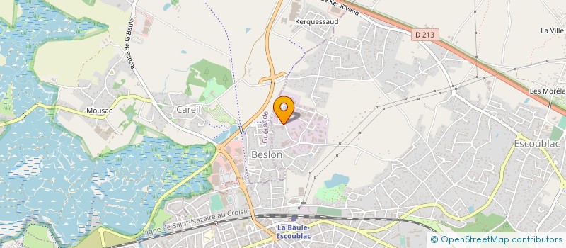 localisation de l'entreprise SCI LANYA  LA BAULE-ESCOUBLAC