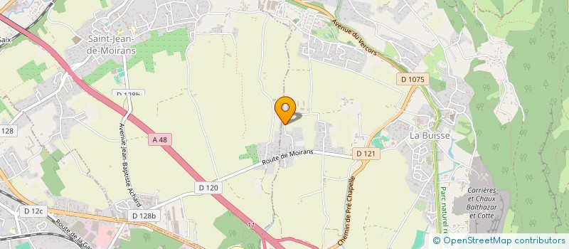 localisation de l'entreprise SCI LANZALOTTA  COUBLEVIE