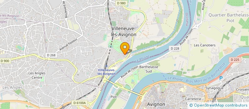 localisation de l'entreprise SCI LAO TSEU  VILLENEUVE-LES-AVIGNON