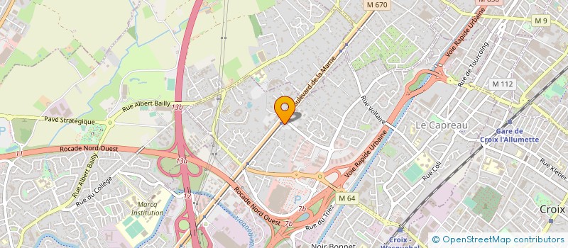 localisation de l'entreprise SCI LAONDIS  WASQUEHAL