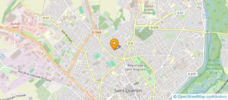 localisation de l'entreprise SCI LAOS974 à SAINT-QUENTIN