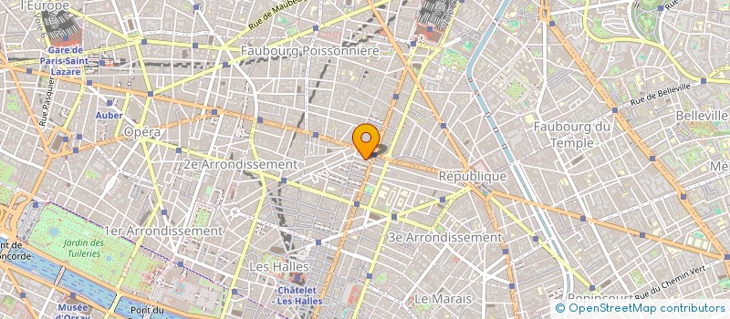 localisation de l'entreprise SCI LAOUCHEDI  PARIS