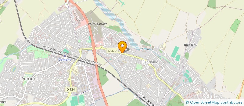 localisation de l'entreprise SCI LAOUT  EZANVILLE