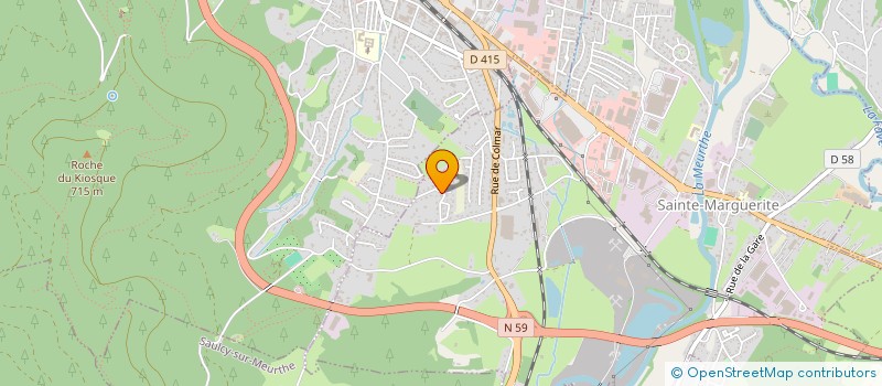 localisation de l'entreprise SCI LAPAFA  SAINTE-MARGUERITE