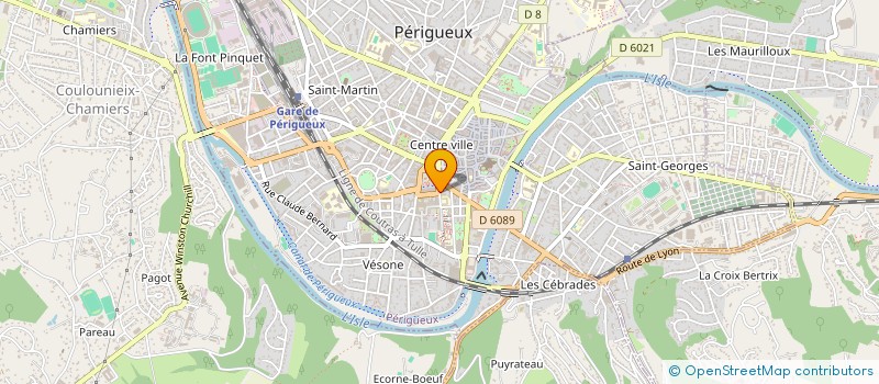 localisation de l'entreprise SCI LAPARRE à PERIGUEUX