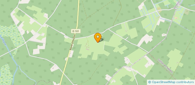 localisation de l'entreprise SCI LAPARTENS  VENDAYS-MONTALIVET