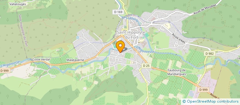 localisation de l'entreprise SCI LAPEROUSE  ST HIPPOLYTE DU FORT