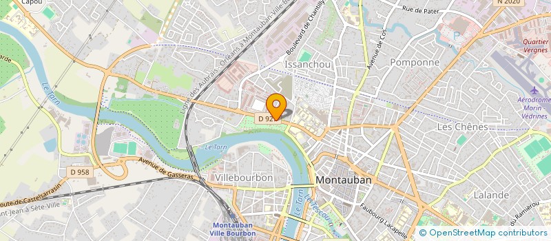 localisation de l'entreprise SCI LAPEYETTE  MONTAUBAN