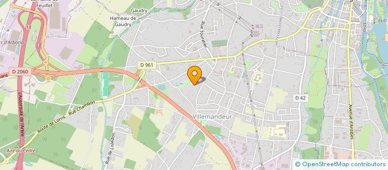 localisation de l'entreprise SCI LAPIAT  VILLEMANDEUR