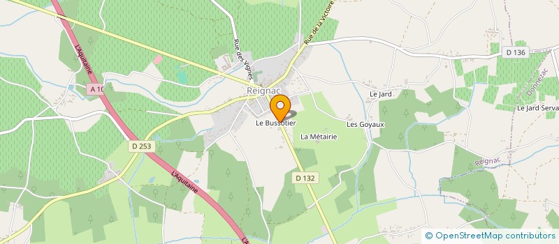localisation de l'entreprise SCI LAPIDAIRE à REIGNAC