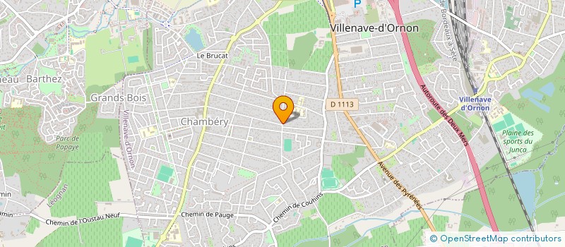 localisation de l'entreprise SCI LAPIE à VILLENAVE-D'ORNON