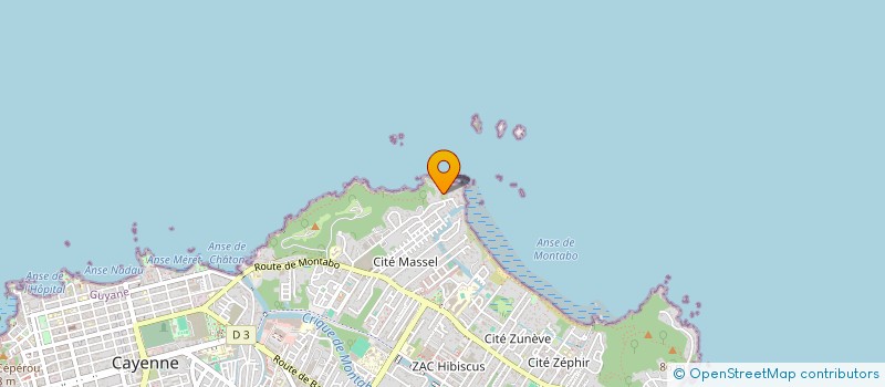 localisation de l'entreprise SCI LAPILO  CAYENNE