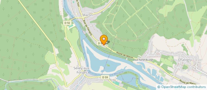 localisation de l'entreprise SCI LAPIN  MARON