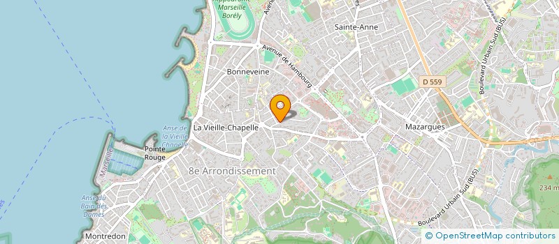 localisation de l'entreprise SCI LAPIN BLEU  MARSEILLE