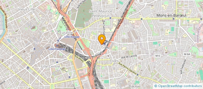 localisation de l'entreprise SCI LAPIN LAPIN à LILLE