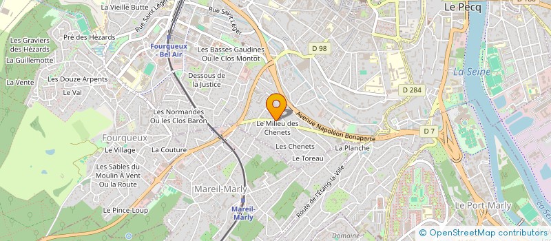 localisation de l'entreprise SCI LAPIRDO  SAINT-GERMAIN-EN-LAYE