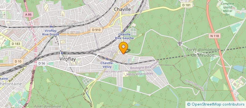 localisation de l'entreprise SCI LAPLACE à CHAVILLE