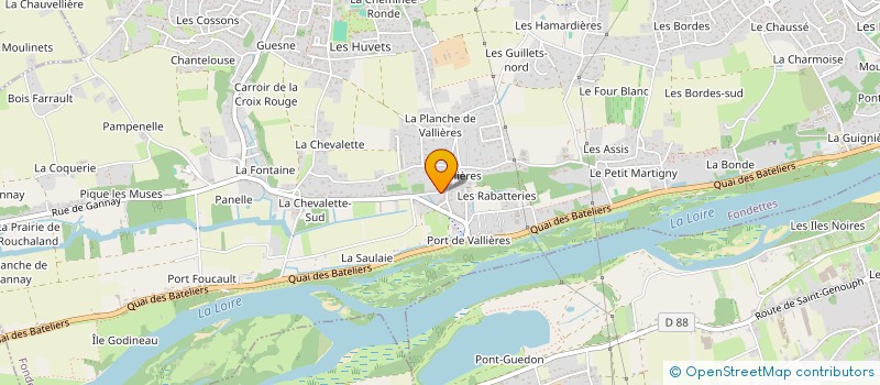 localisation de l'entreprise SCI LAPLACE à FONDETTES