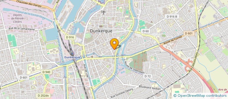 localisation de l'entreprise SCI LAPLACE COSTE à DUNKERQUE