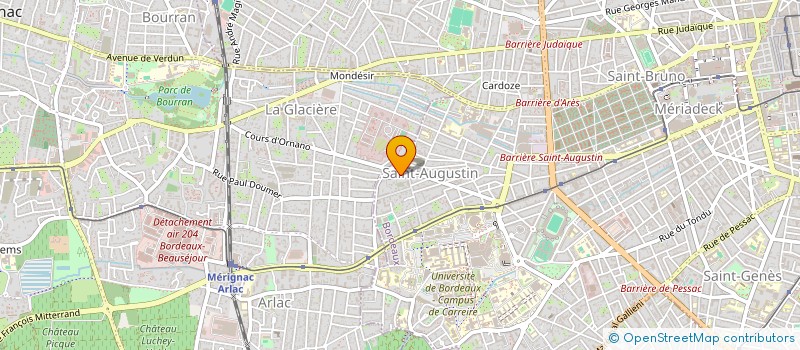 localisation de l'entreprise SCI LAPLACETTE  BORDEAUX