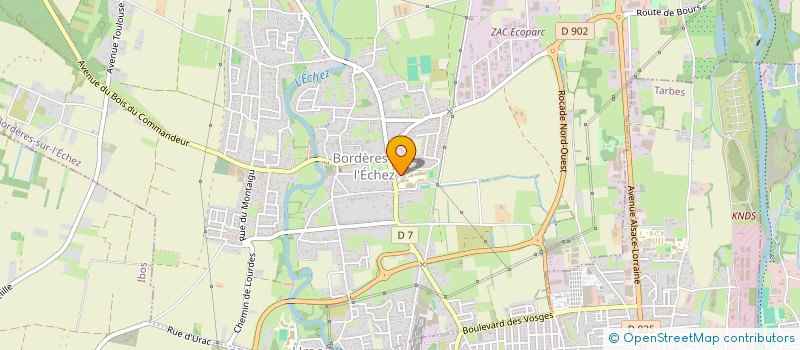 localisation de l'entreprise SCI LAPORTE  BORDERES-SUR-L'ECHEZ