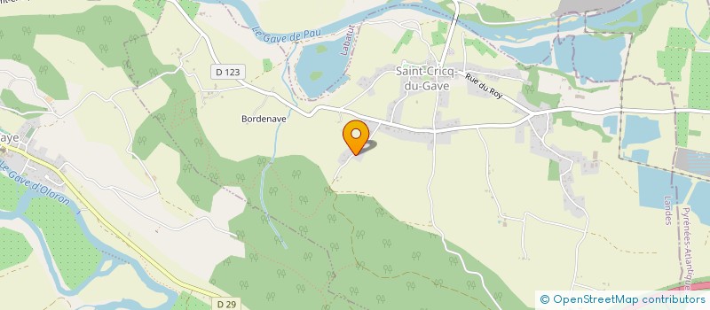 localisation de l'entreprise SCI LAPORTE LEBECQUE  VIC-EN-BIGORRE