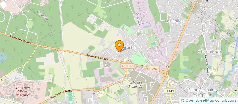 localisation de l'entreprise SCI LAPPA  OLLAINVILLE