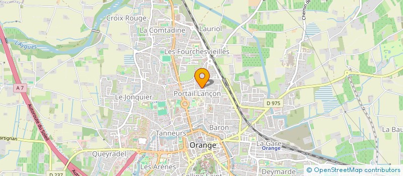 localisation de l'entreprise SCI LAPS  ORANGE