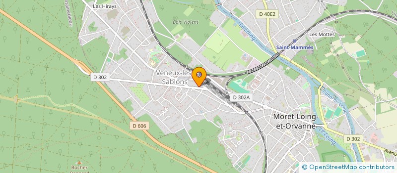 localisation de l'entreprise SCI LAPSID  MORET-LOING-ET-ORVANNE