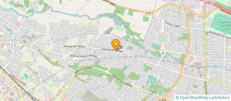 localisation de l'entreprise SCI LAQ  LESCAR