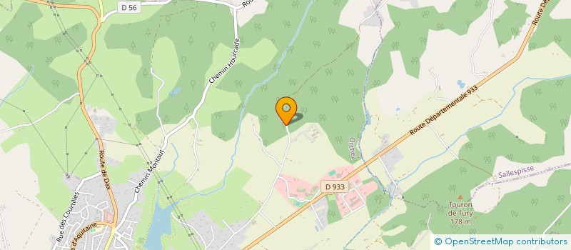 localisation de l'entreprise SCI LAQUEYRE  ORTHEZ