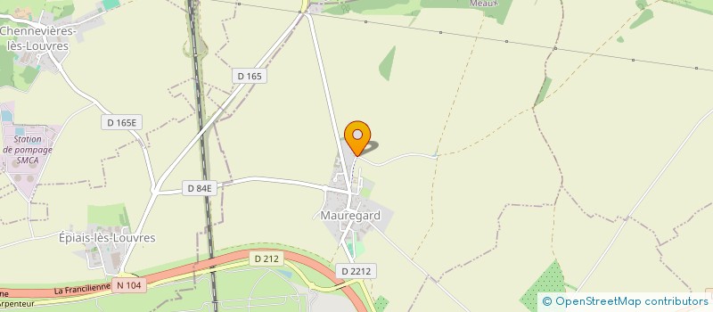 localisation de l'entreprise SCI LAQUOIS  MAUREGARD