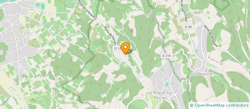 localisation de l'entreprise SCI LAR FAMILIARIS  LA ROQUE-SUR-PERNES