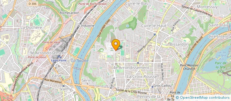 localisation de l'entreprise SCI LARA  LYON